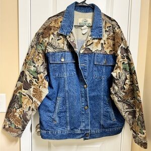 Vintage RedHead Denim and Camo Jacket
